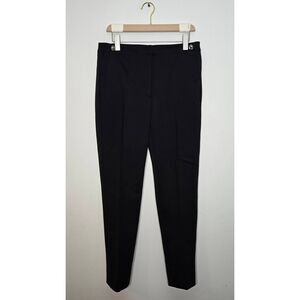 White House Black Market The Slim Ankle Trousers Size 8 Gemstone Flowers Tuxedo